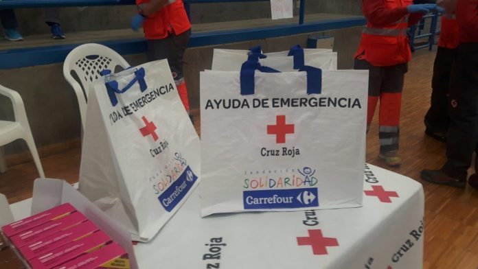 Bolsa de ayuda de emergencia Cruz Roja