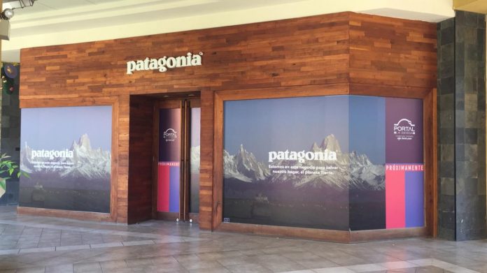 Fachada tienda Patagonia