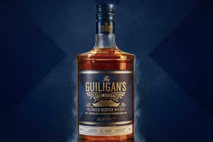 Botella de whisky the guiligans