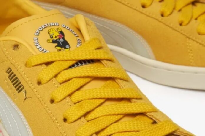Zapatos deportivos amarillos PumaxHaribo