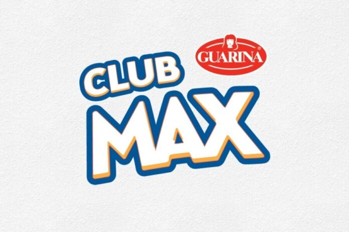 Logo de Guarina Max sobre fondo blanco