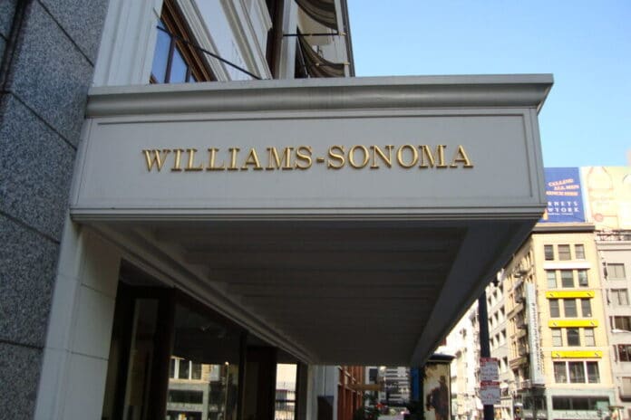 Fachada de una tienda de la cadena Williams-Sonoma