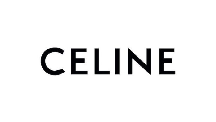 Logo de la marca Celine sobre fondo blanco