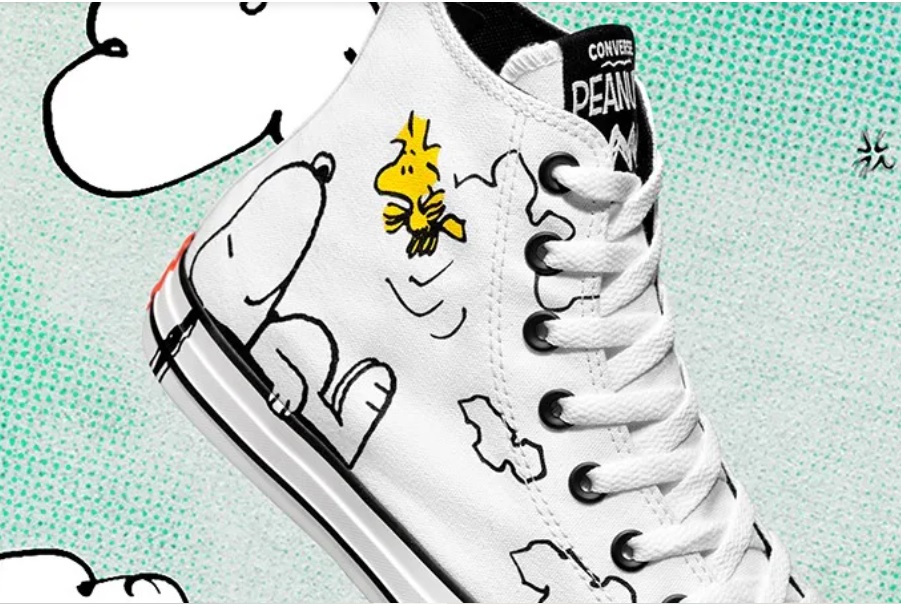 colina chupar Prisión Converse y Snoopy juntos, las zapatillas que enamoran - América Retail