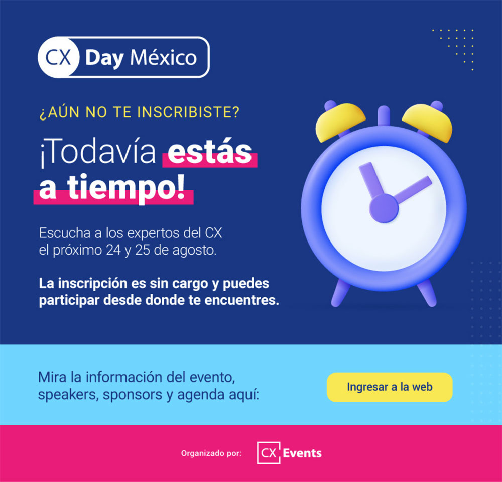 banner agenda CX Day México 2022