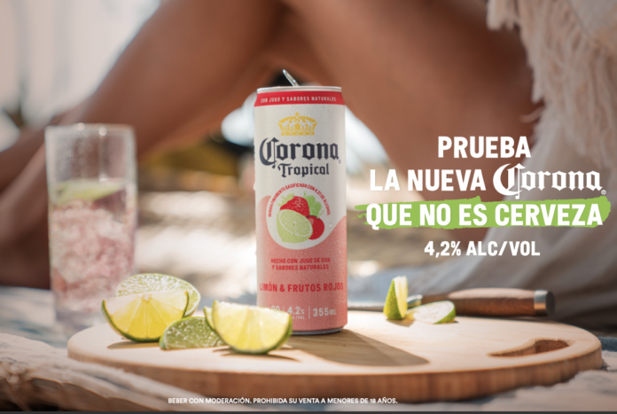 cerveza Corona Tropical