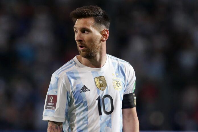 Lionel Messi Argentina 020722