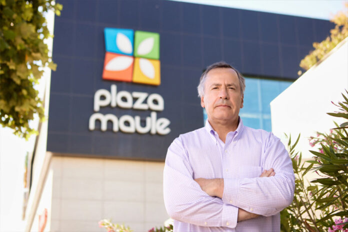 Marcelo Rojas gerente general de Plaza Maule Shopping Center