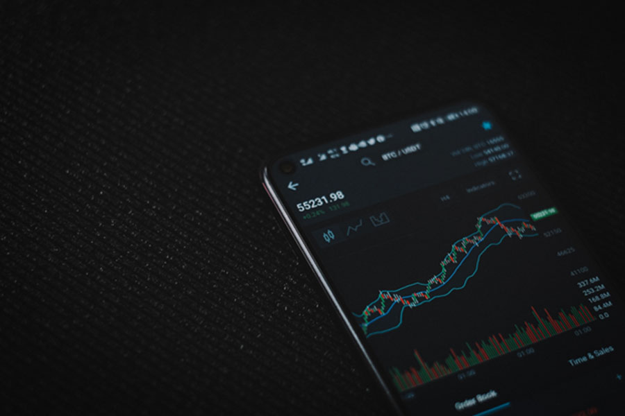 app de trading smartphone