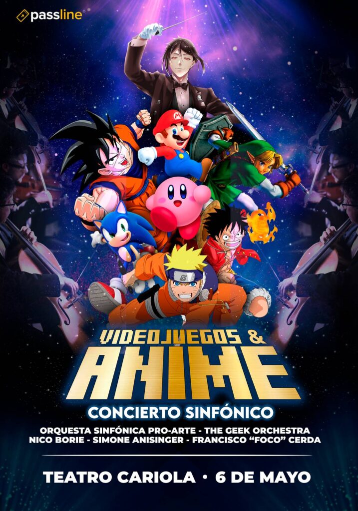 videojuegos y anime sinfonico