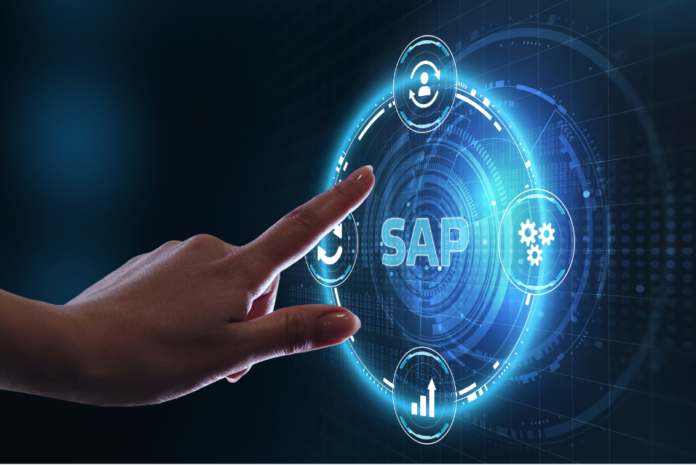 SAP- Carnet de Identificación para Empresa Electrónica Moderno Azul (1)