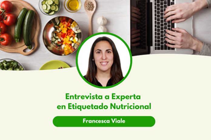 Francesca Viale, experta en etiquetado nutricional